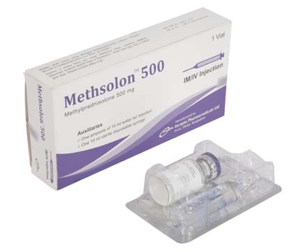 Picture of Methsolon 500  IM/IV Injection